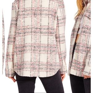 Bb Dakota Brixton Plaid Shirt Jacket 